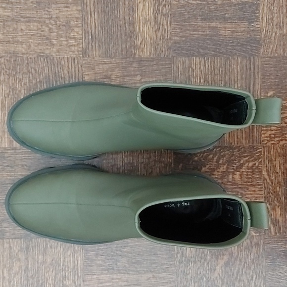 Rag and Bone shiloh sport ankle boots, olive colour - Picture 2 of 9